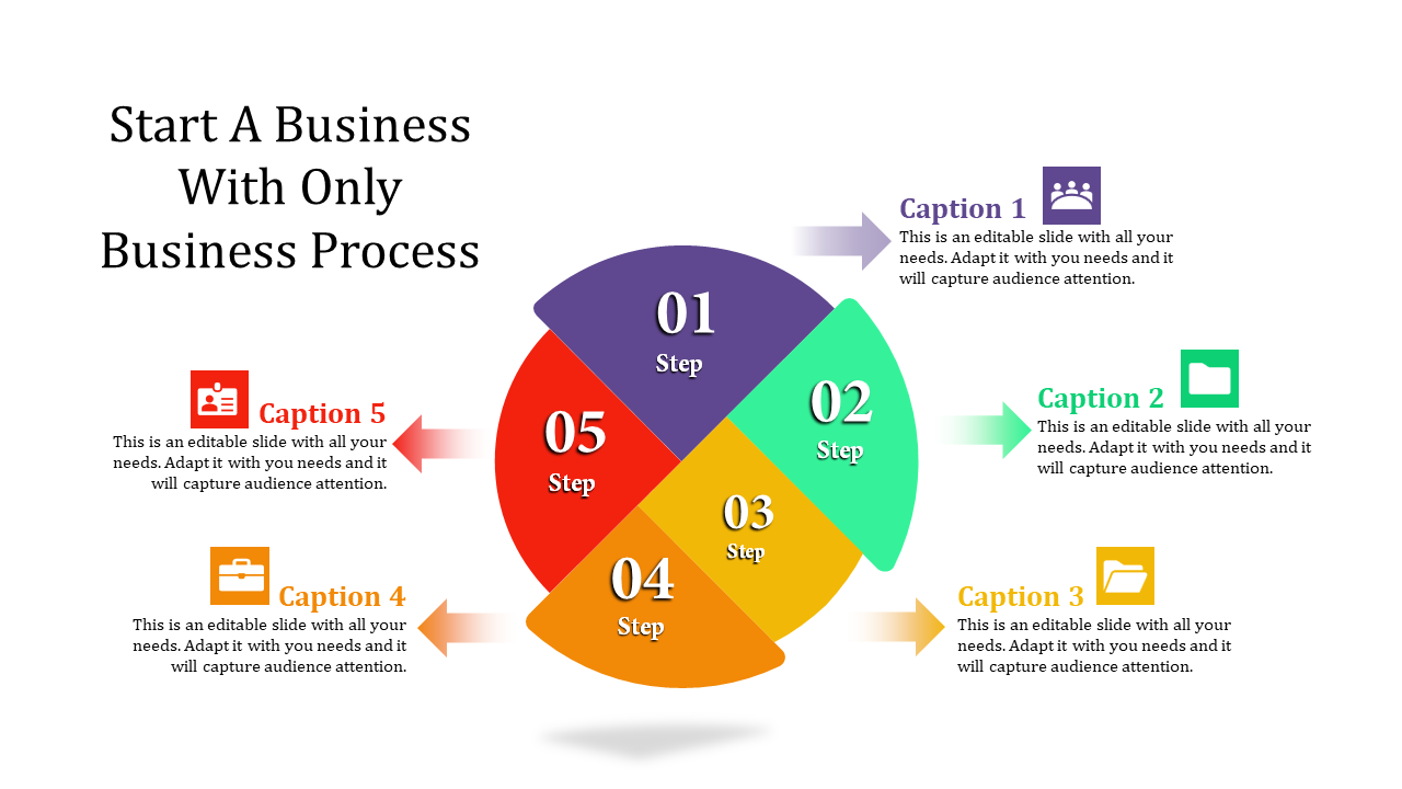 business process powerpoint-Start A Business With Only Business Process